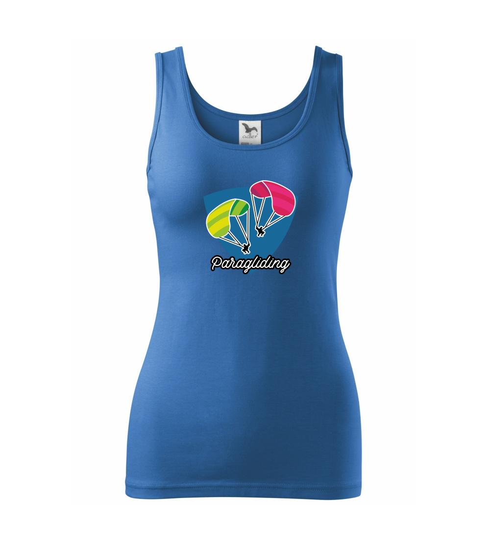 Paragliding dva padáky