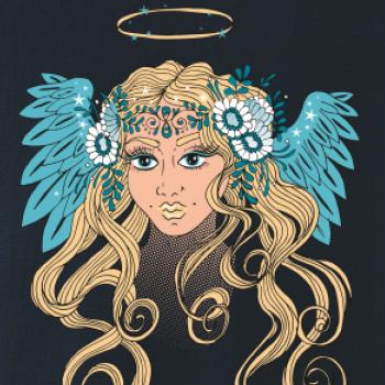 Anjel maľovaný - žena (Pecka design)