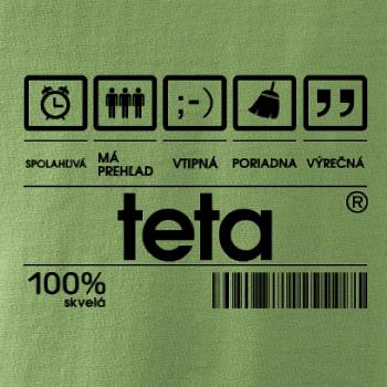 Čiarový kód - teta