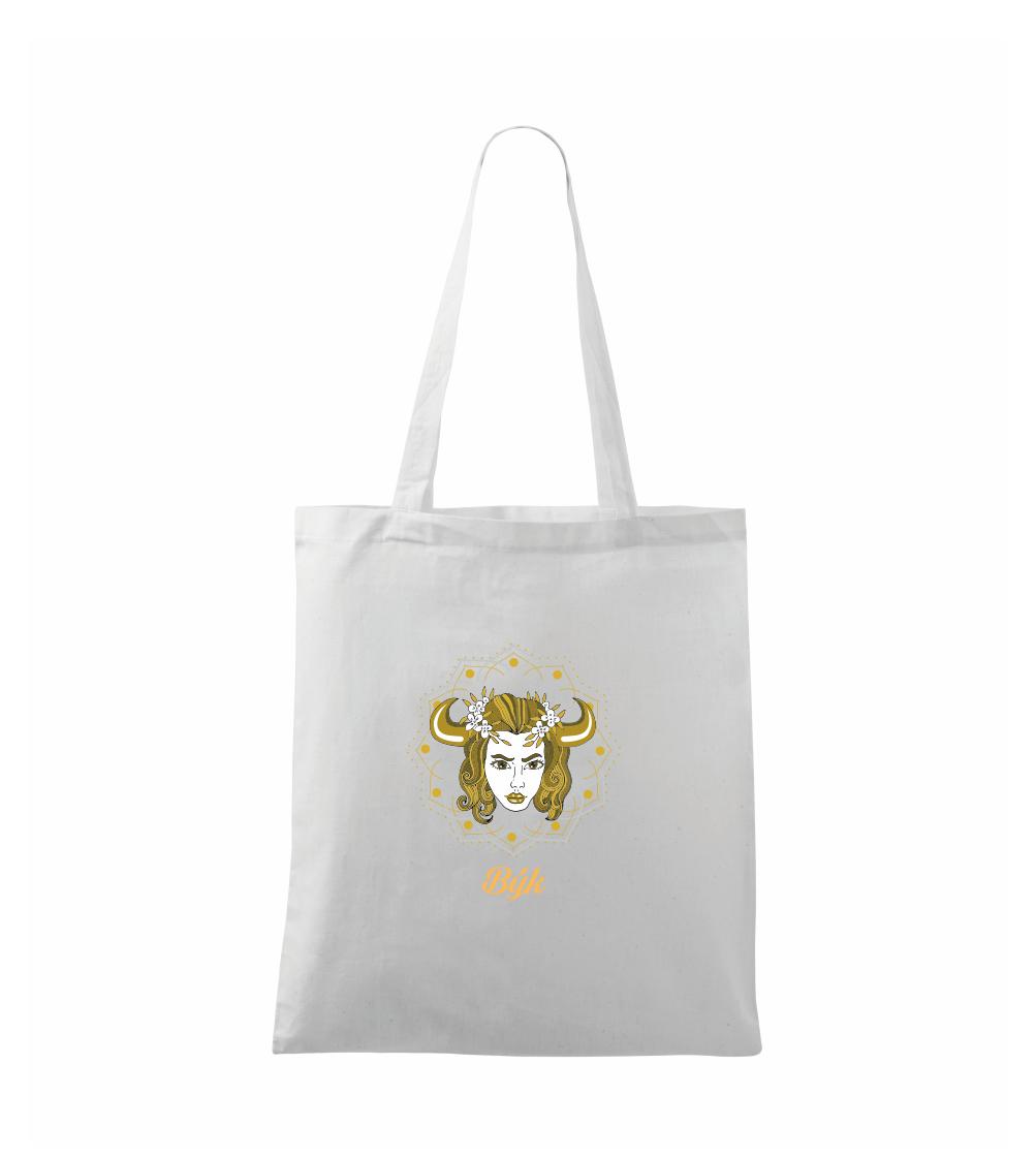 Tričká býk - Znamenie ženy - Býk SK (Pecka design) - Taška bavlnená