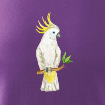 Papagáj Kakadu kreslený