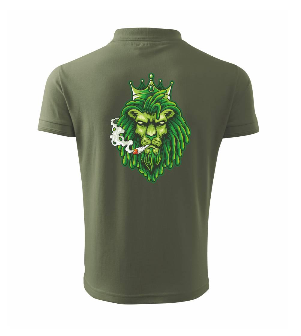 Zhulený lev zelený Zhulený lev zelený