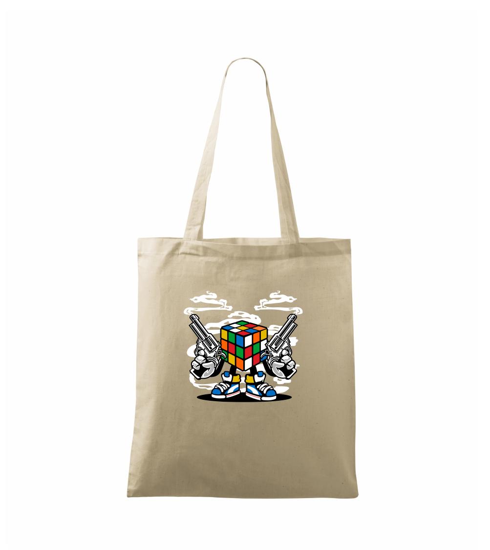 Grafické tričká - Rubikátor zabil - Taška bavlnená
