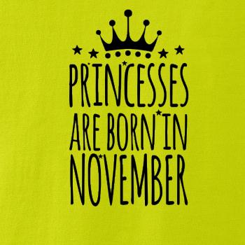 Princesses are born in November