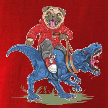 Mops a tyranosaurus Mops a tyranosaurus