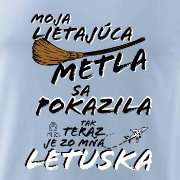 Moja lietajúca metla sa pokazila letuška