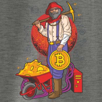 Baník ťaží Bitcoiny