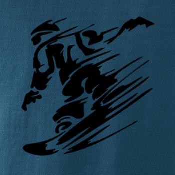 Rychlý snowboardista Rychlý snowboardista