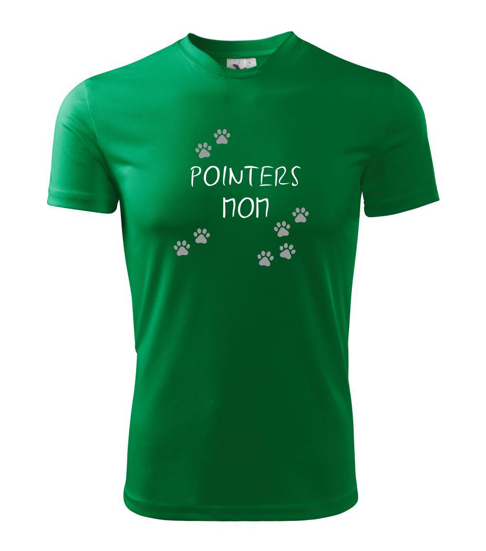 Ostatné psie plemená - Pointers mom  (Reflexné labky) - Detské tričko športové