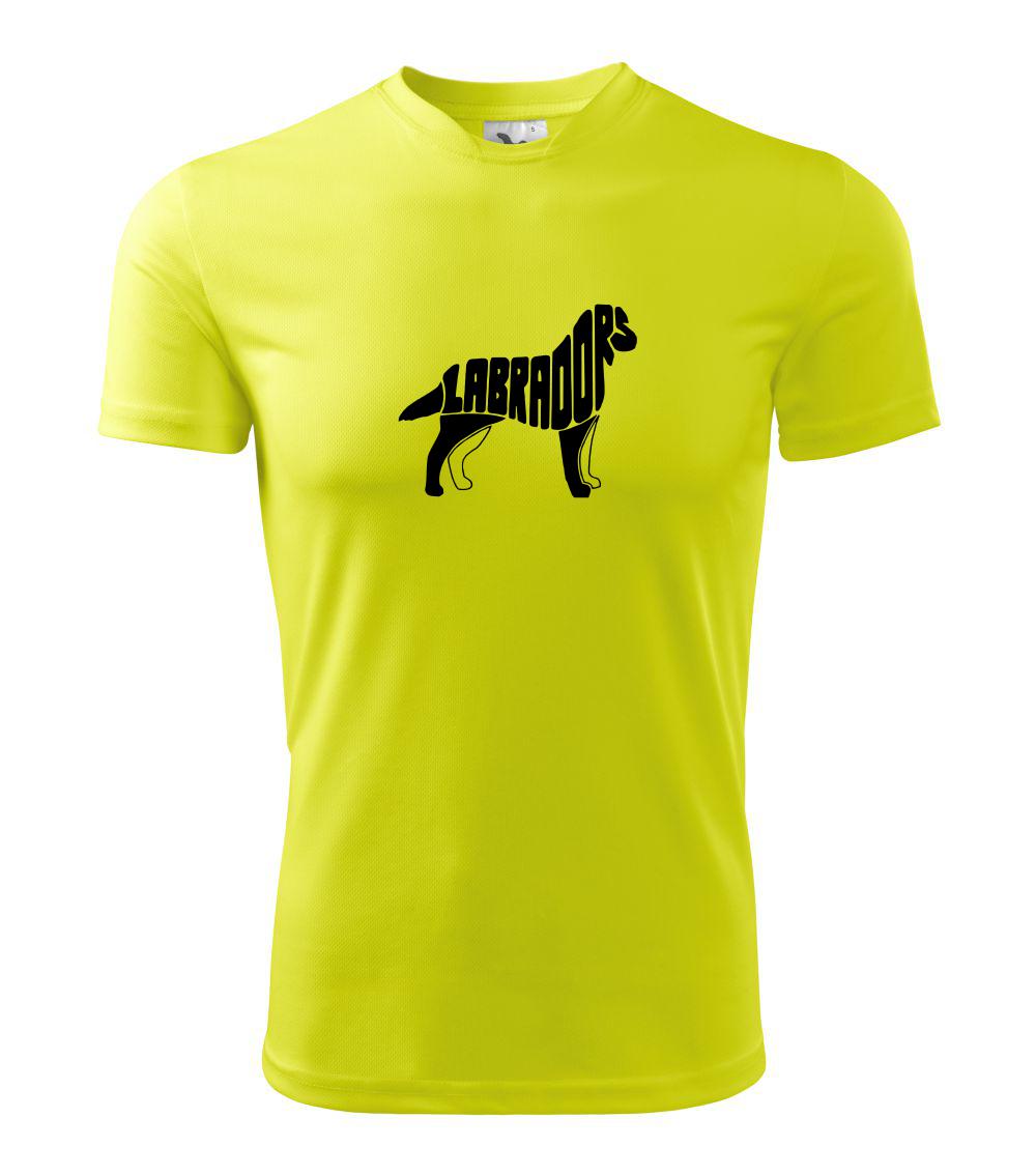 Labrador - Labrador - Pánske tričko Fantasy športové
