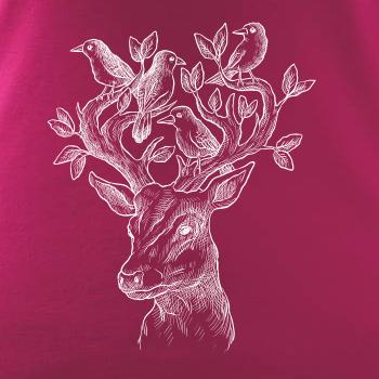 Jeleň ochranca prírody