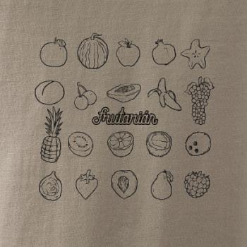 Frutarián ovocie vo štvorci