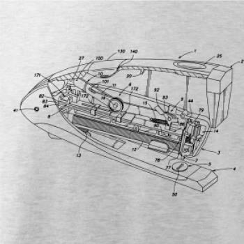 Nákres kancelárska zošívačka