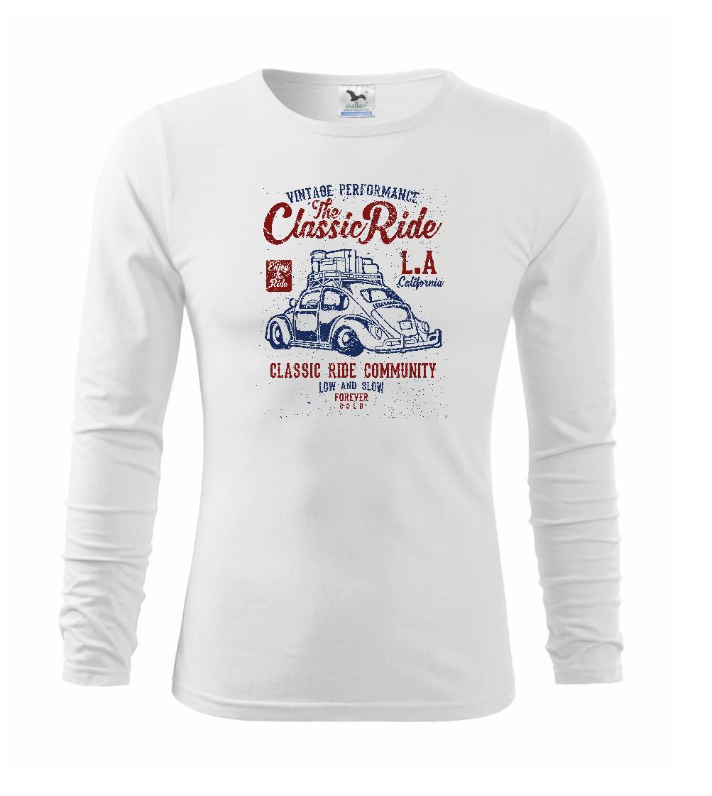 Trička pre cestovateľov - The Classic Ride - Tričko detské Long Sleeve