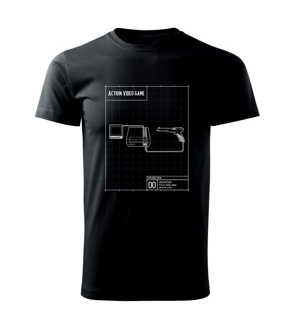 Nákres videohra so zbraňou Nákres videohra so zbraňou