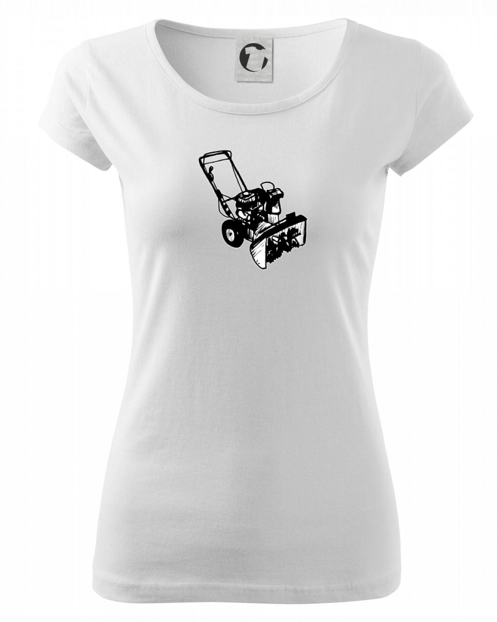 Sněhová fréza kresba