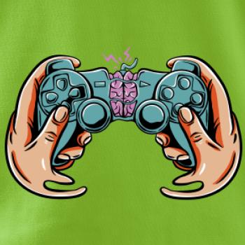 Gamer - mozog v gamepade