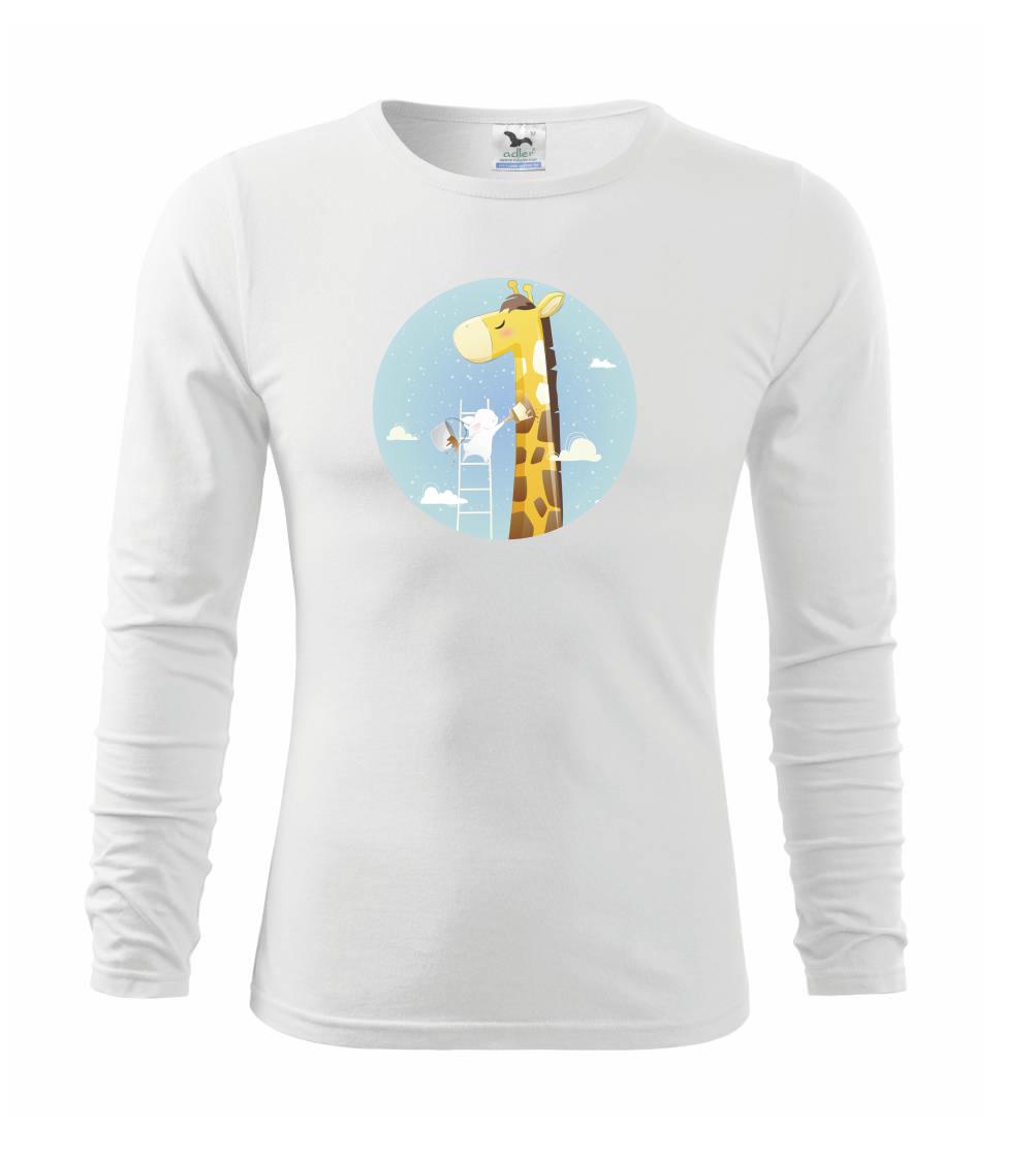 Pravda o žirafách - Tričko detské Long Sleeve
