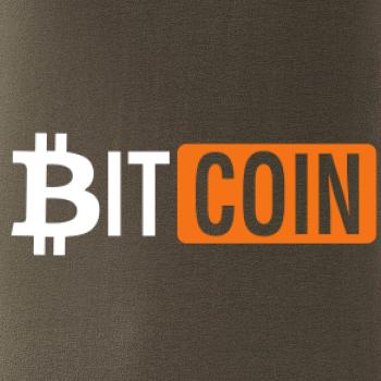 Bitcoin nápis Bitcoin nápis