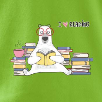 I love reading medveď I love reading medveď
