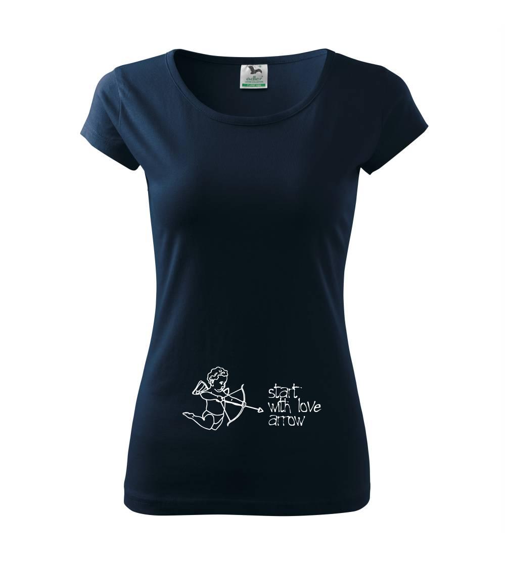 Start with love arrow Start with love arrow