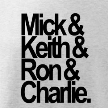 Mick Keith Ron Charlie