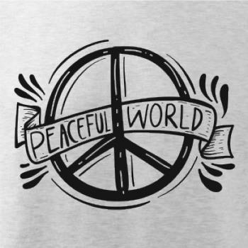 Peaceful world logo