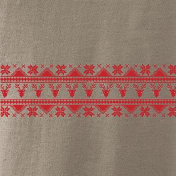 Vianočný vzor - jeleň a vločka Vianočný vzor - jeleň a vločka