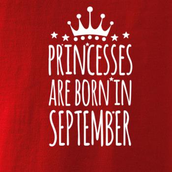 Princesses are born in September