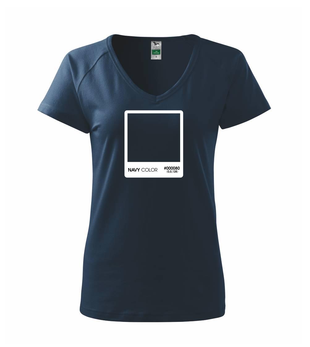 Tričká pre fotografov - RGB navy - Tričko dámske Dream