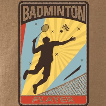 Bedminton - hráč Bedminton - hráč