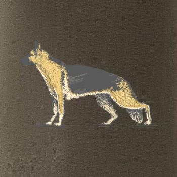 Vintage German shepherd