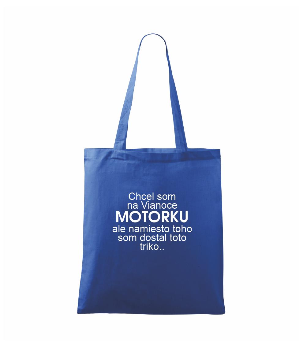 Chcel som na Vianoce motorku text