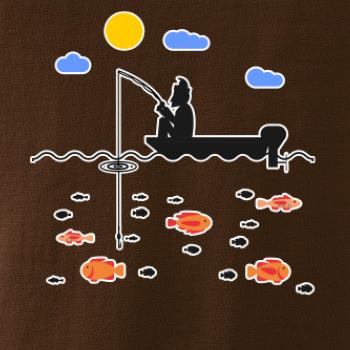 Rybár, ktorý má smolu na loďke