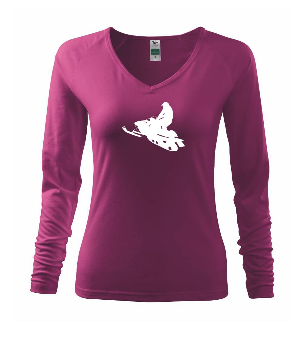 Lyže a Snowboard - Snehový skúter - Tričko dámske Elegance