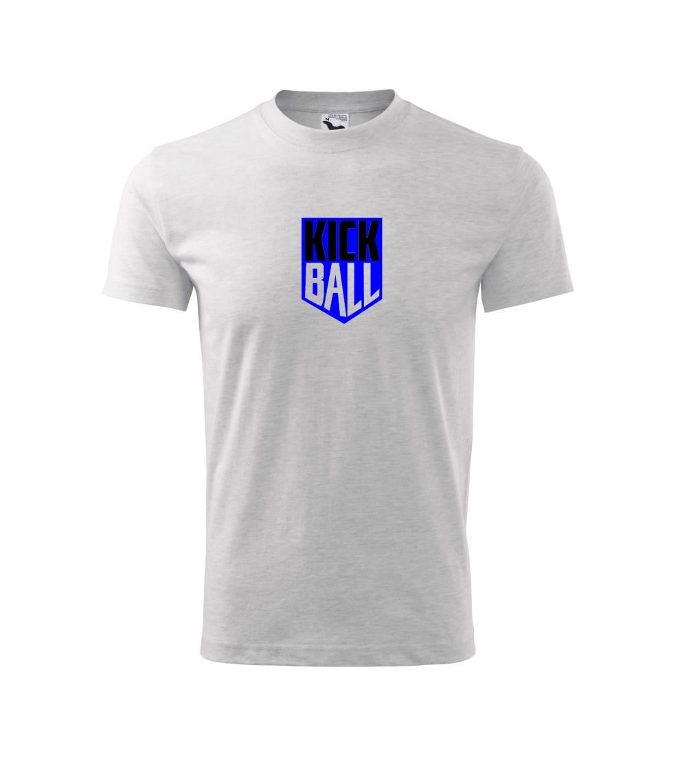 Tričká na nohejbal - Kickball - štítok - Tričko detské bavlnené