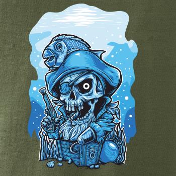 Lebka potápač poklad