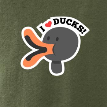 I love ducks - kreslený