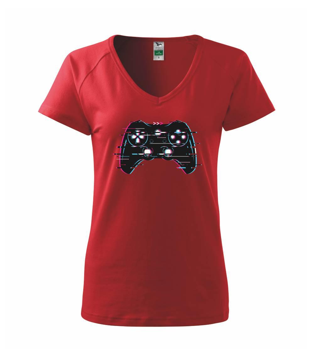Tričká pre ajťákov - Gamer - gamepad barevný - Tričko dámske Dream
