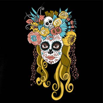 Mexická maska - žena (Pecka design)