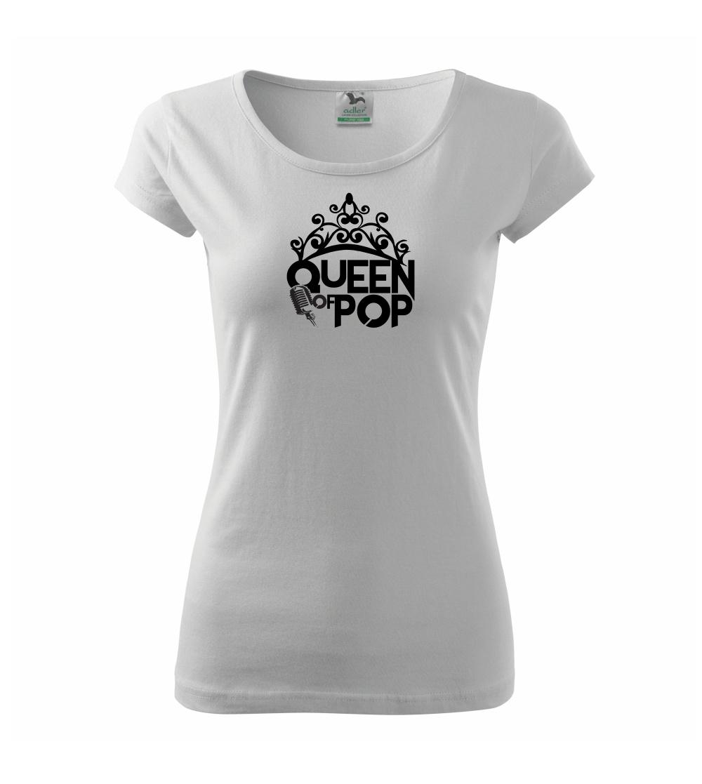 Queen of Pop - Dámske tričko Pure