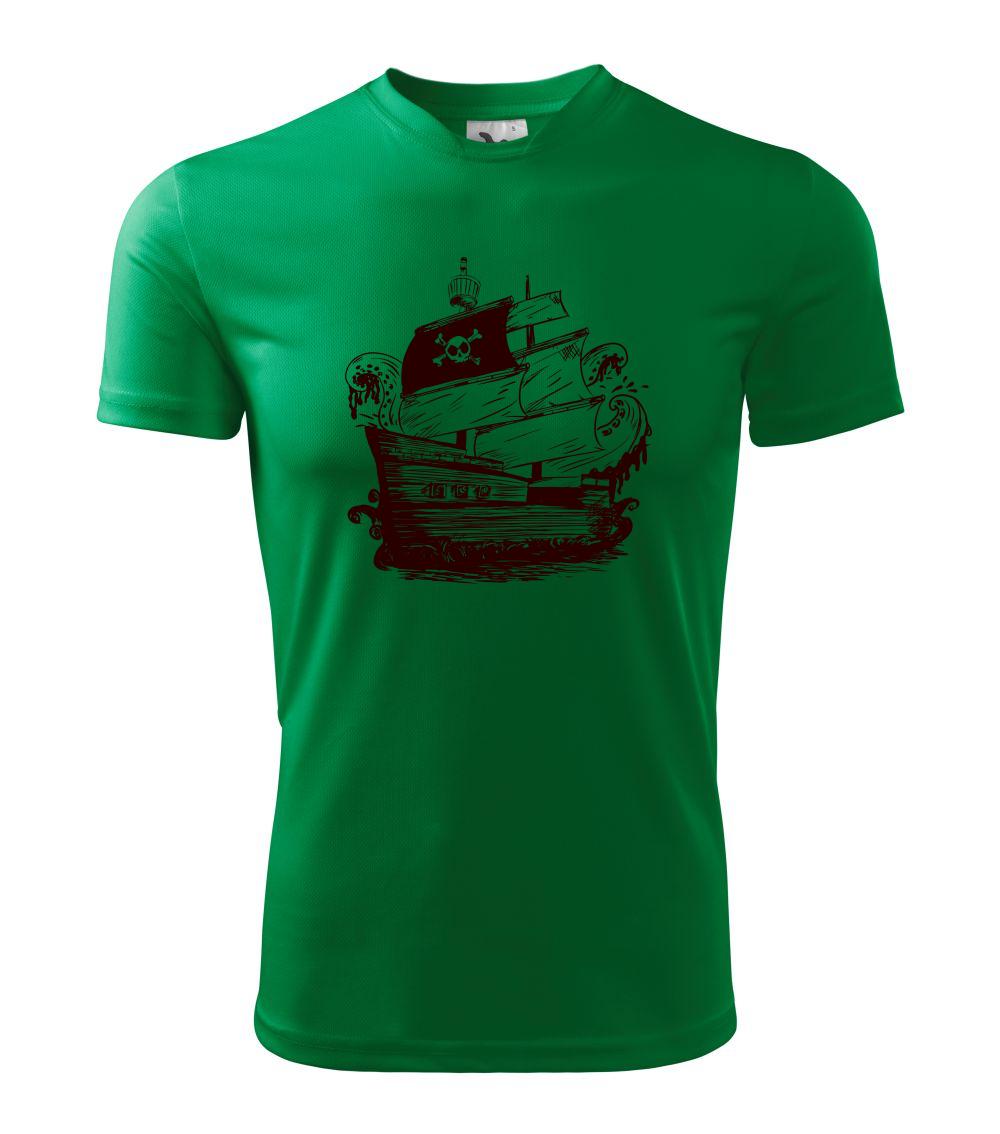 Pirátská loď maľovaná Pirátská loď maľovaná