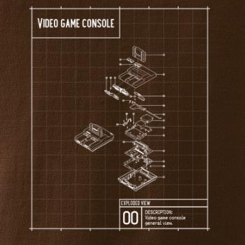 Nákres TV videohra na kazety