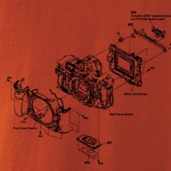 Nákres Digitálny fotoaparát Nákres Digitálny fotoaparát