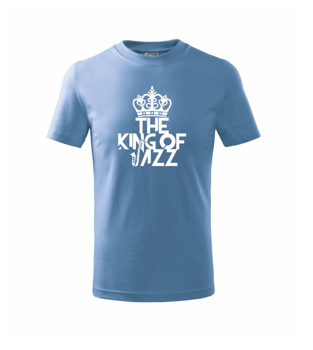 Hudobné tričká - King of Jazz - Tričko detské bavlnené