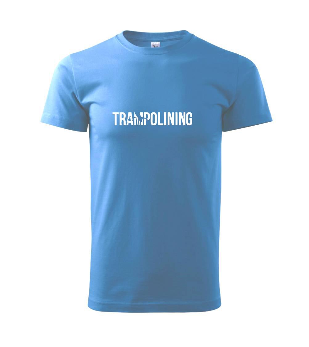 Tričká na jump - Trampolining - Klasické pánske tričko vyššej gramáže