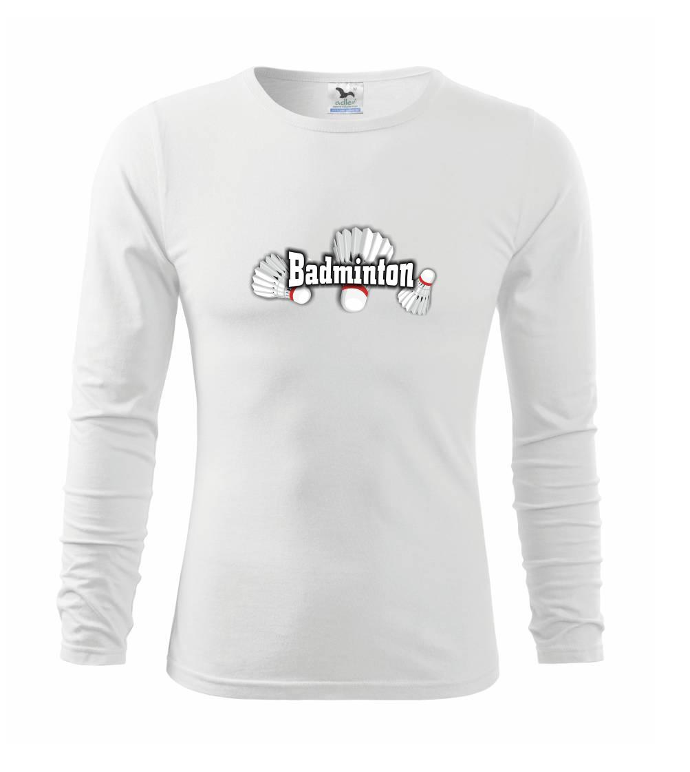 Tričká na bedminton - Bedminton - tři košíky - Tričko detské Long Sleeve