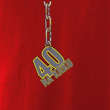 40 rokov na krku reťaz