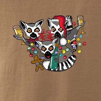 Vianočné lemuríky (Pecka design)