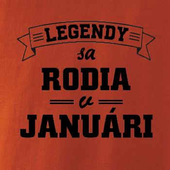 Legendy sa rodia v januári